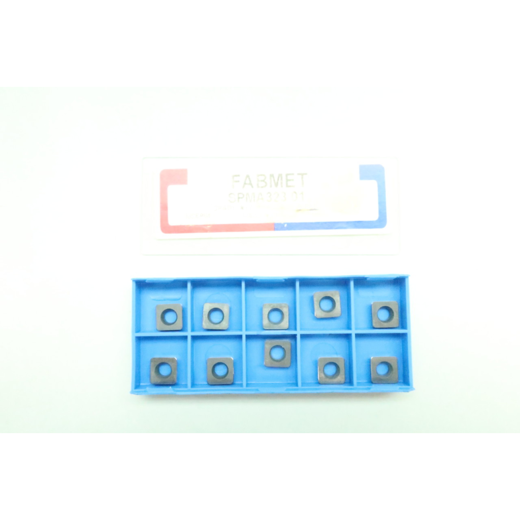 Box Of 10 Fabmet SPMA323.01 Carbide Insert