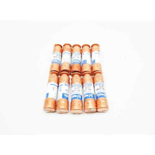 Box Of 10 Ferraz Shawmut TR3-2/10R Tri-onic 3 2/10a Rk5 250v-ac Cartridge Fuse