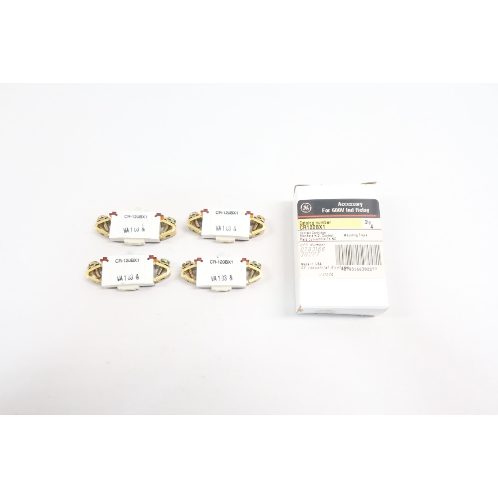 Box Of 4 General Electric Ge CR120BX1 Contact Cartridge