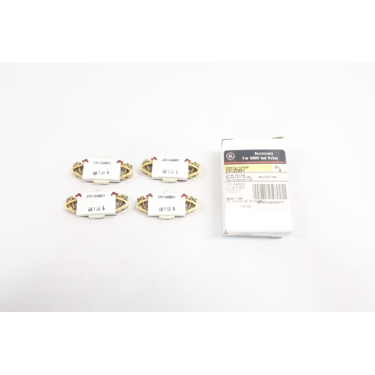 Box Of 4 General Electric Ge CR120BX1 Contact Cartridge