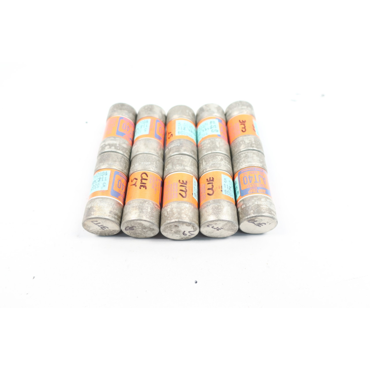 Box Of 10 Gould Shawmut AJT40 Cartridge Fuse Class J 40a Amp 600v-ac