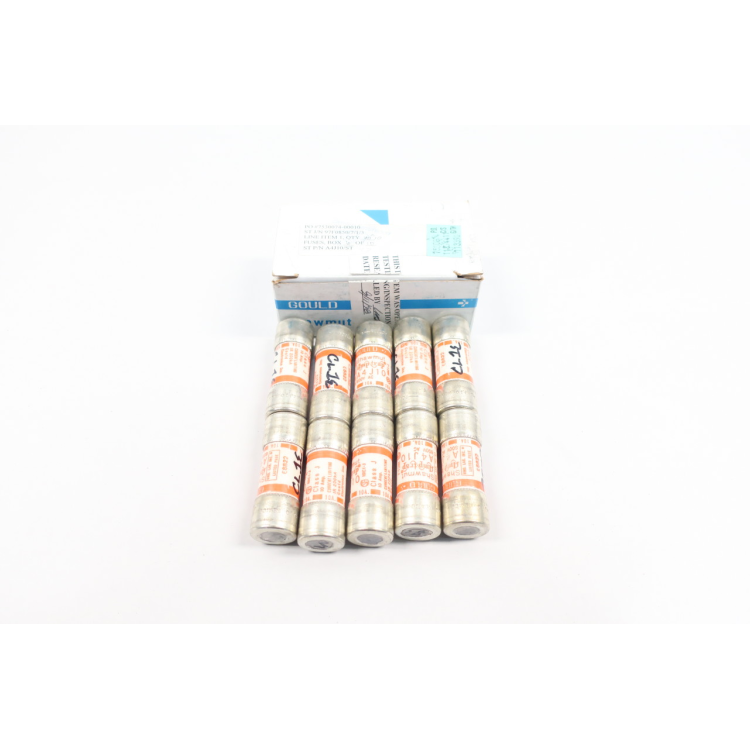 Box Of 10 Gould Shawmut A4J10 Cartridge Fuse Class J 10a 600v-ac