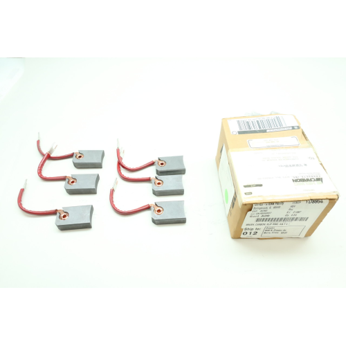 Box Of 6 Helwig Carbon 10-156222-105-5-03 Slip Ring Carbon Brush