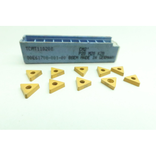 Box Of 10 Hertel TCMT110208 CM2 Carbide Insert