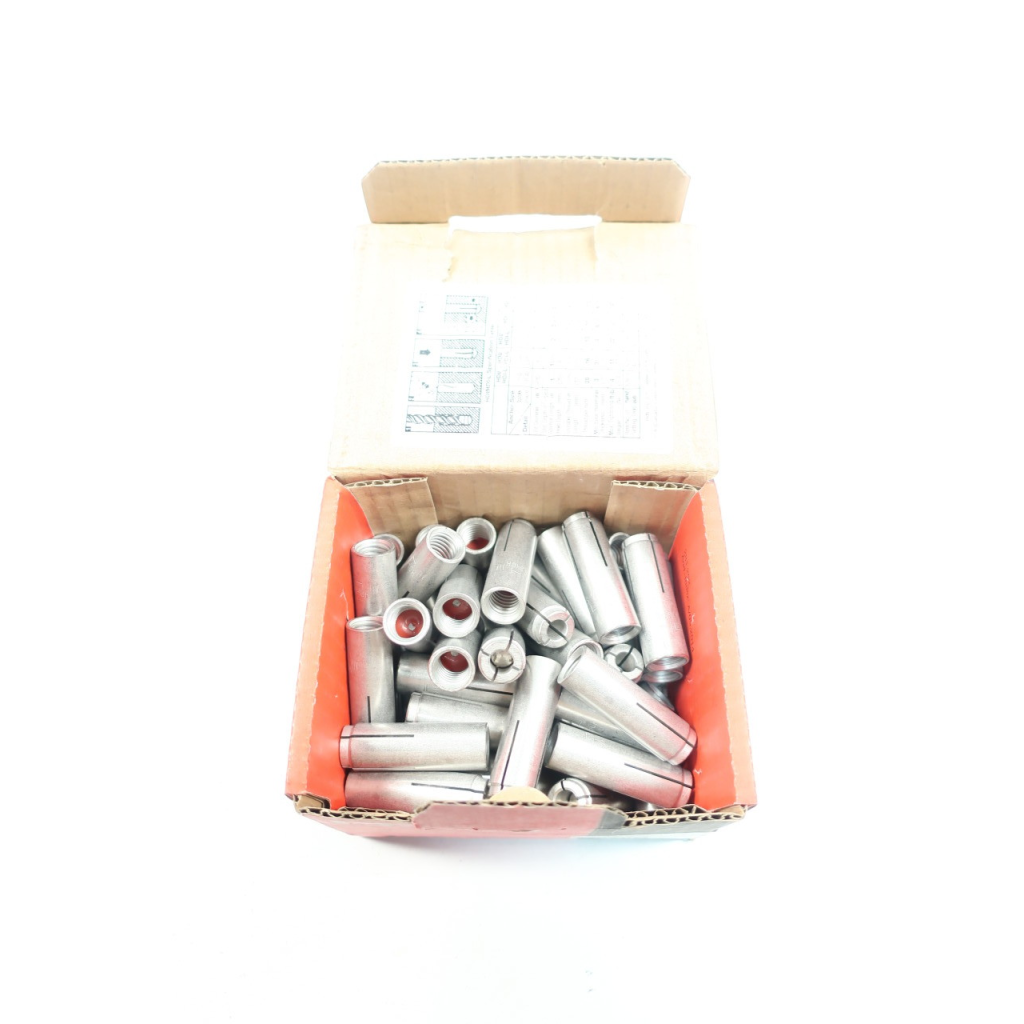 Box Of 50 Hilti 336432 Stainless Flush Anchor 1/2in