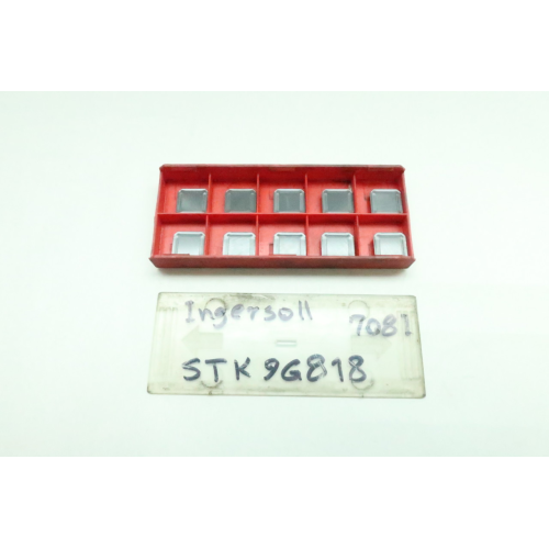 Box Of 10 Ingersoll STK9G818 Carbide Insert