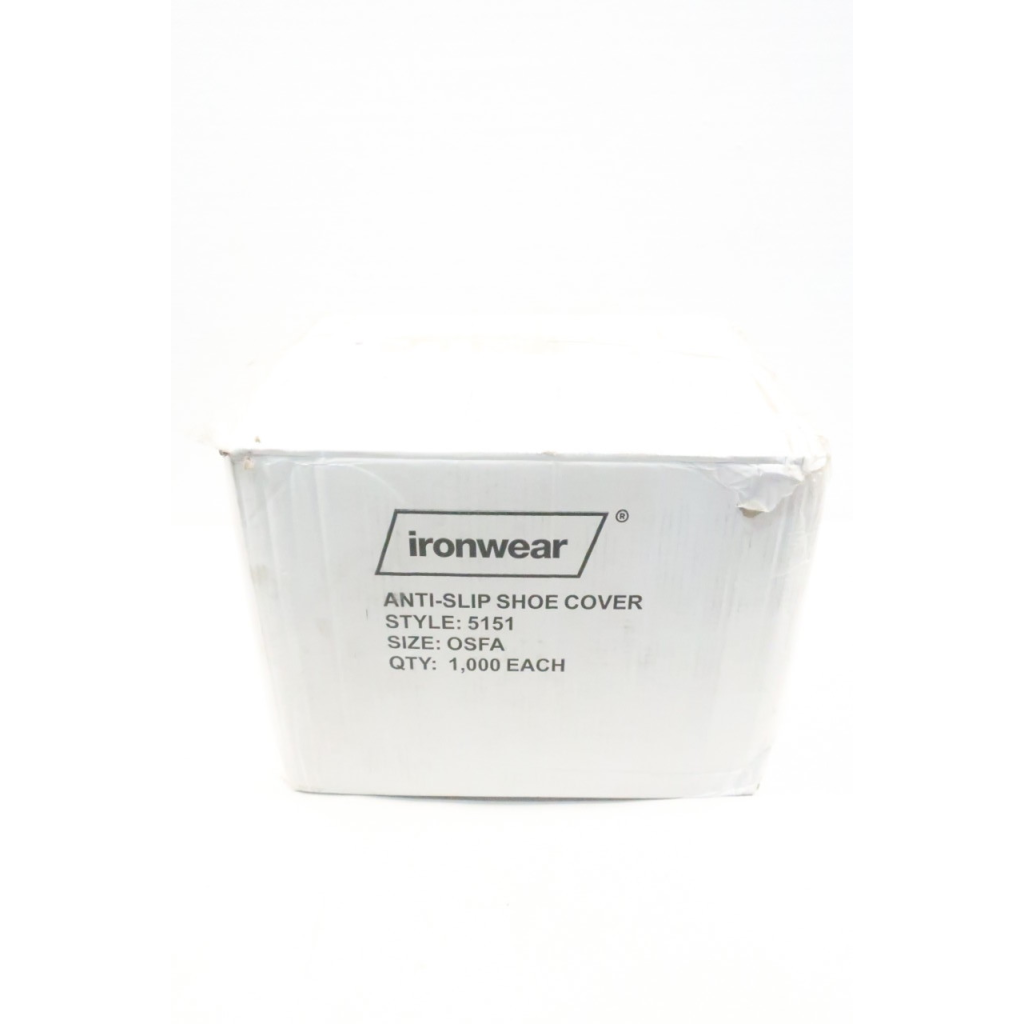 Box Of 1000 Ironwear 5151 Disposable Anit-slip Shoe Cover