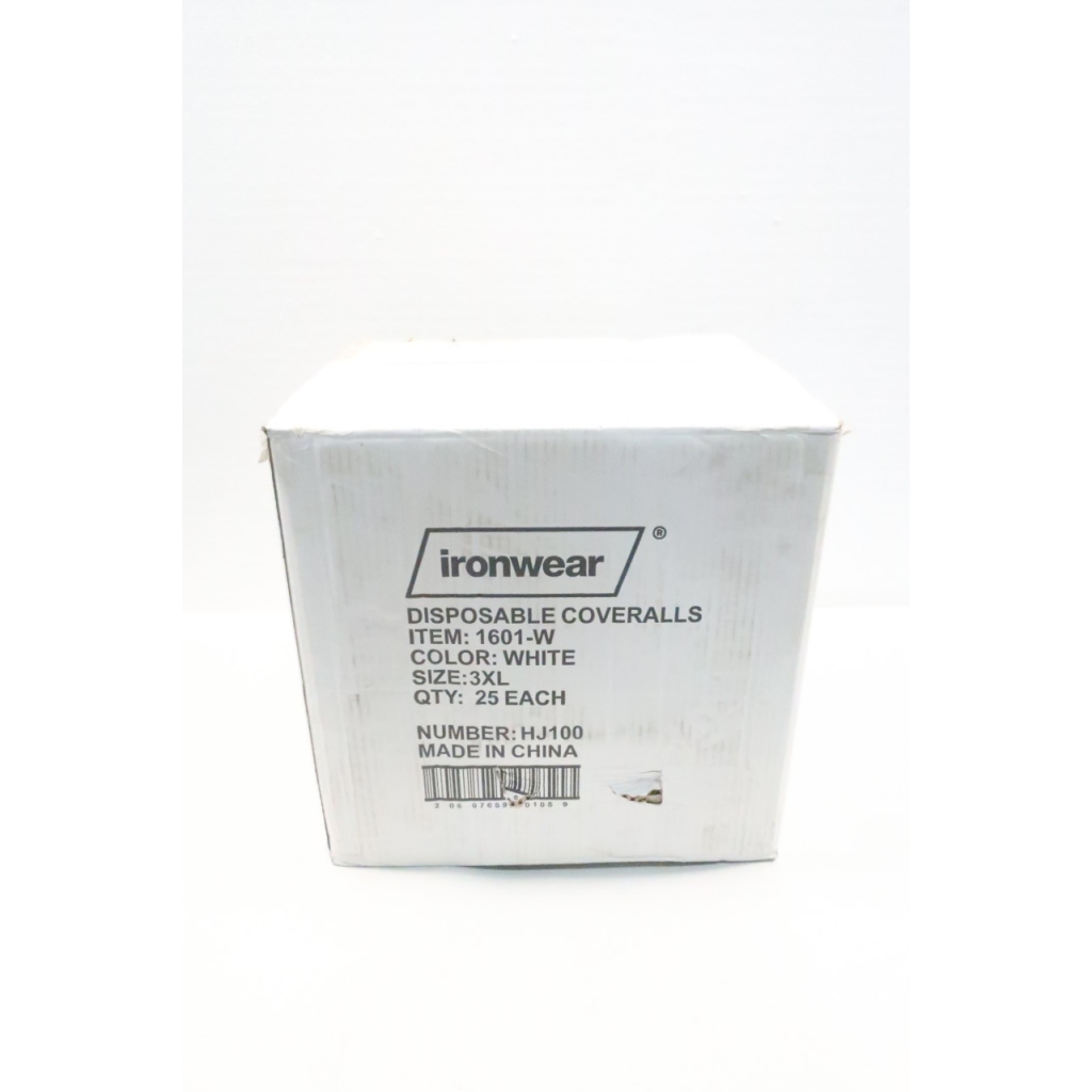 Box Of 25 Ironwear 1601-W Disposable Coverall 3xl