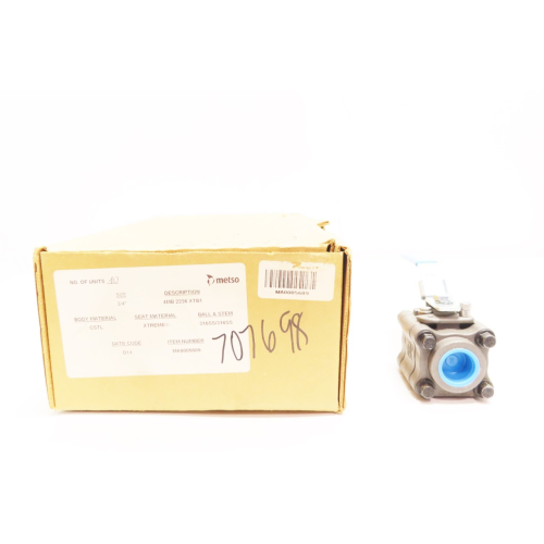 Box Of 10 Jamesbury 4MB2236XTB1 Steel 3/4in Npt X Socket Weld Ball Valve
