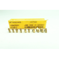 Box Of 10 Kennametal DFT030204MD Carbide Insert