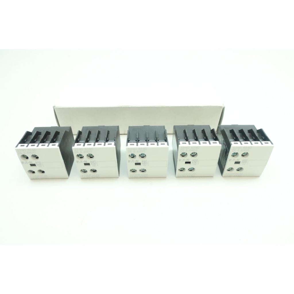 Box Of 5 Klockner Moeller XTCEXFAC20 Auxiliary Contact Block