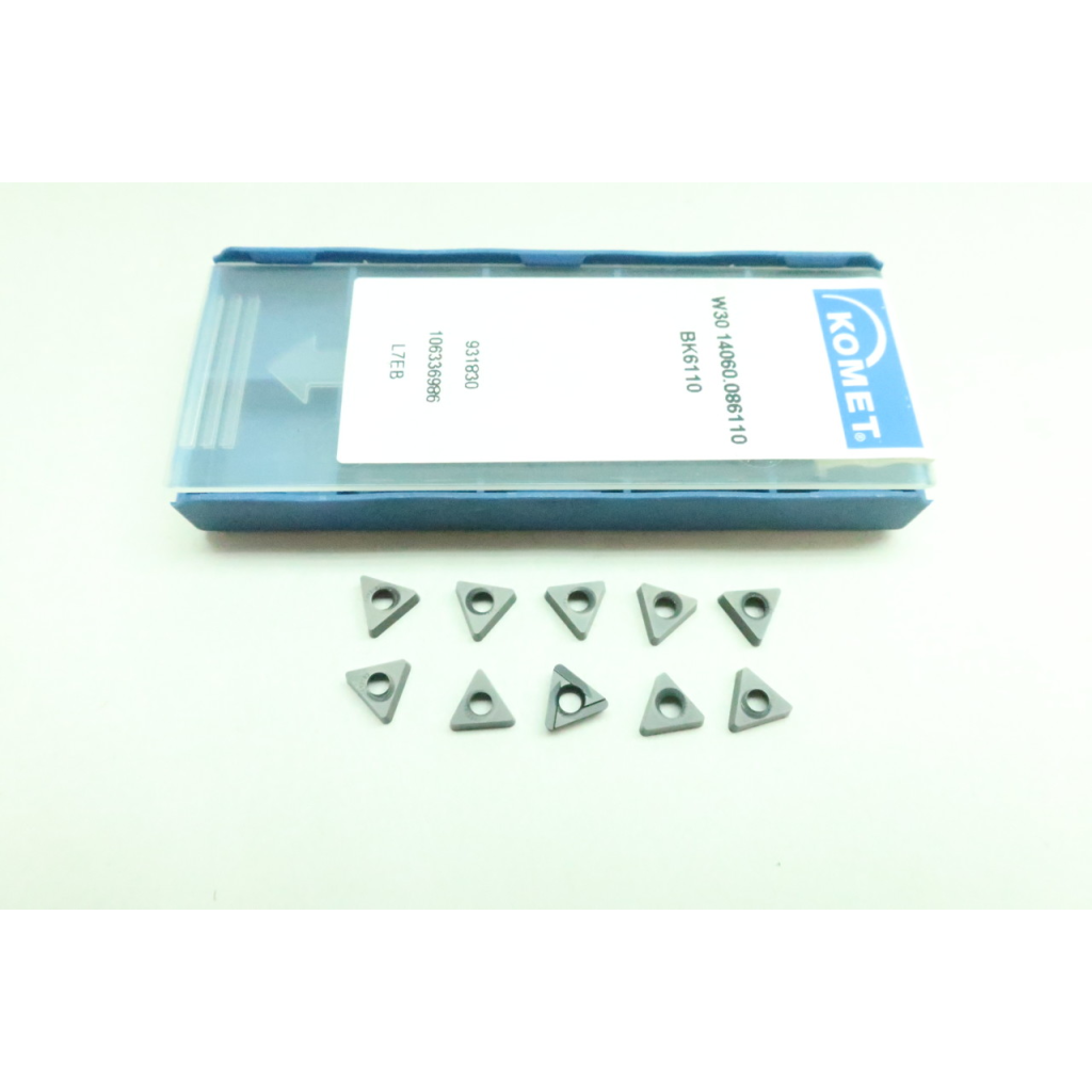 Box Of 10 Komet W30 04060.0421 Carbide Insert