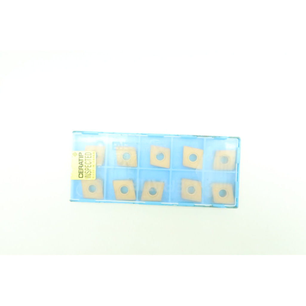 Box Of 10 Kyocera CNMA120408 Ceratip Carbide Insert