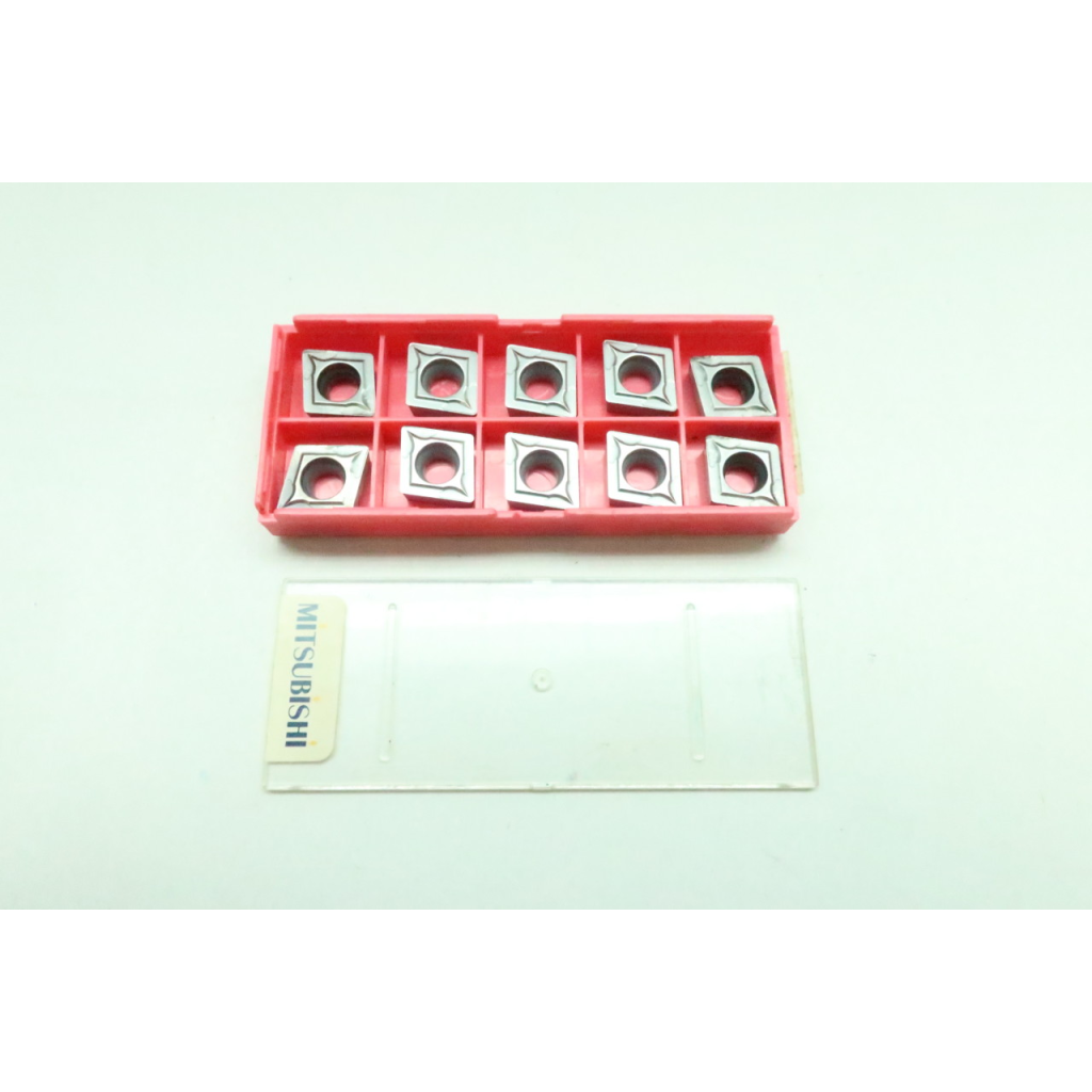 Box Of 10 Mitsubishi CCMT120408 HTI10 Carbide Insert