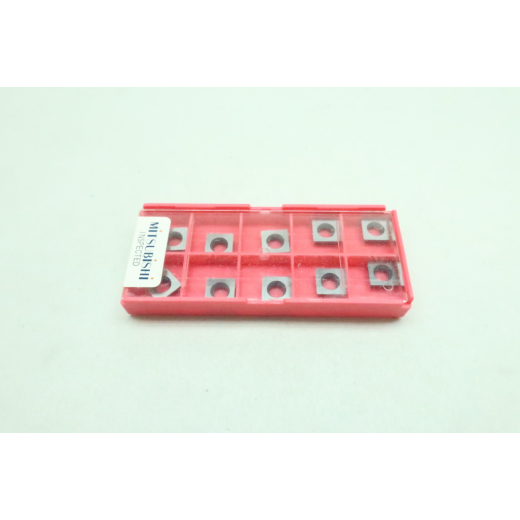 Box Of 10 Mitsubishi SPGX090304 HTI10 Carbide Insert