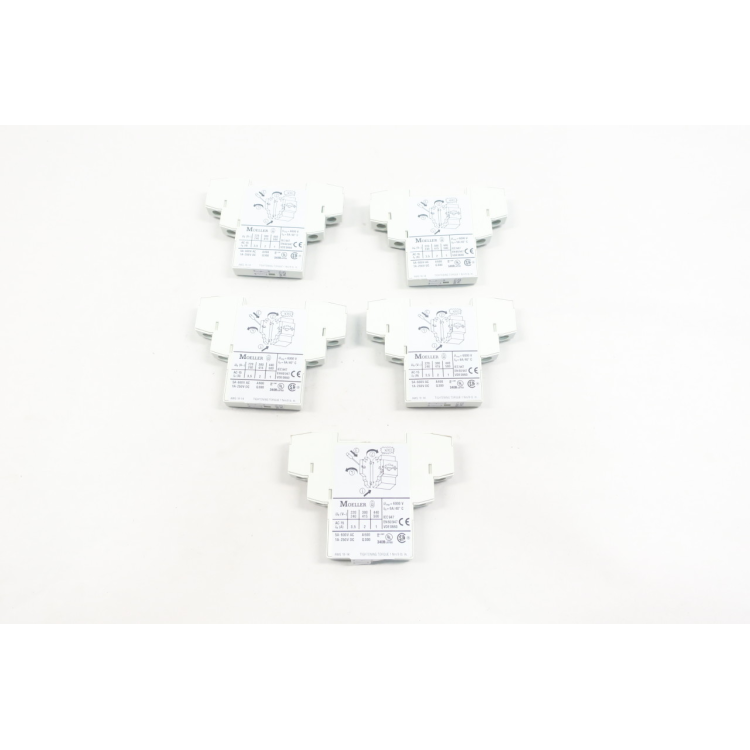 Box Of 5 Moeller NHI11-PKZ0 Auxiliary Contact Block