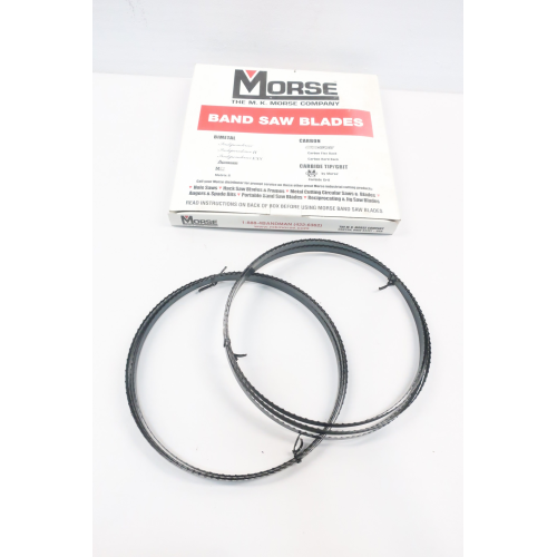 Box Of 2 Morse HEF Band Saw Blades 12' 6 Box Of 2 Morse HEF Band Saw Blades 12' 6