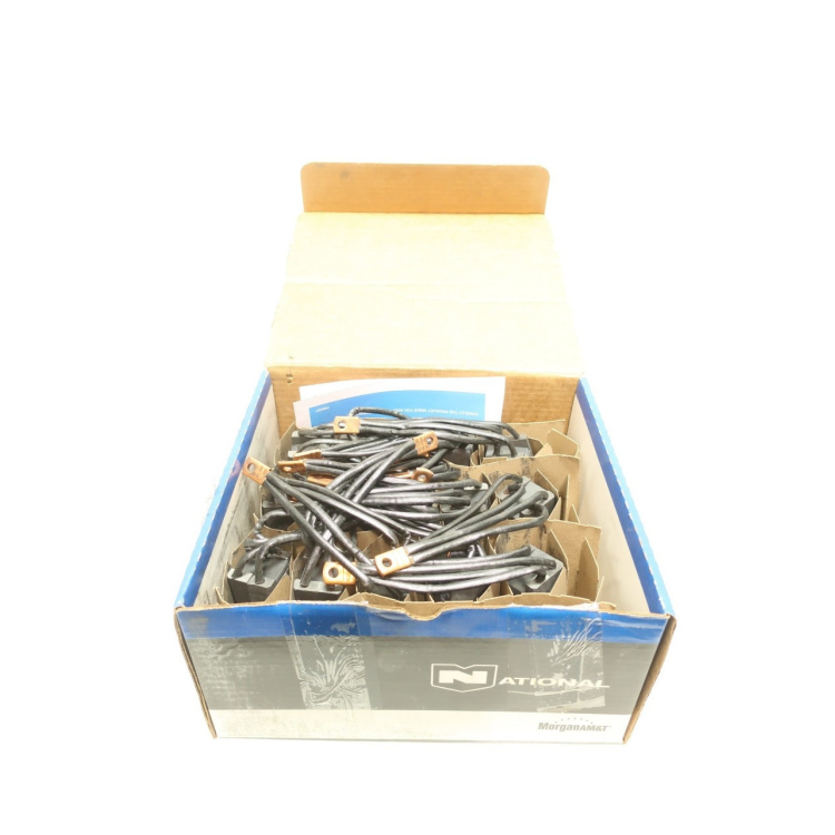 Box Of 13 National 634 61049897 Carbon Motor Brush 4 X 1-1/2 X 1-1/2in