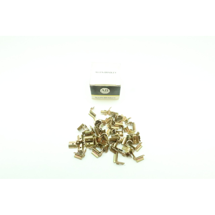 Box Of 50 New Allen Bradley 1492-N2 Retaining Clips Ser A