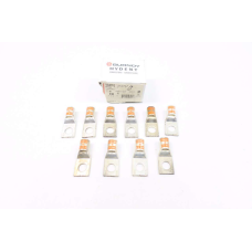 Box Of 10 New Burndy YAL27T12 Hylug 1/2in 3awg Orange Compression Lug