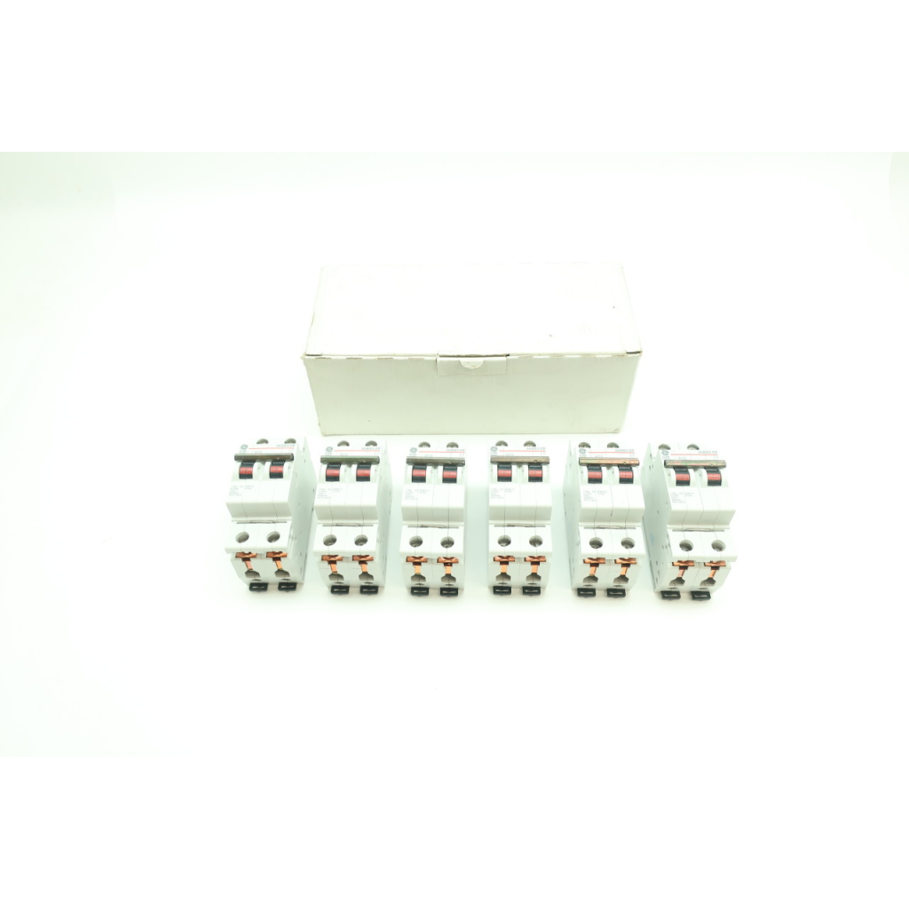 Box Of 6 New Ge C25A 676772 Series Er60 25a 2p Circuit Breaker 230v-ac