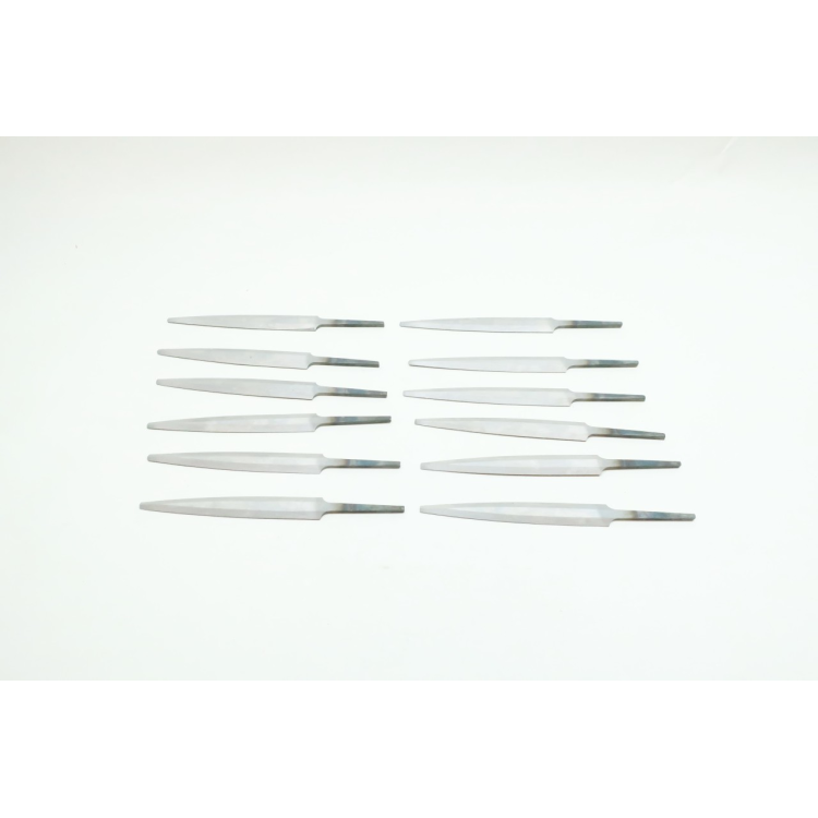 Box Of 12 Nicholson 35031 Barrette File 4in 0 Cut