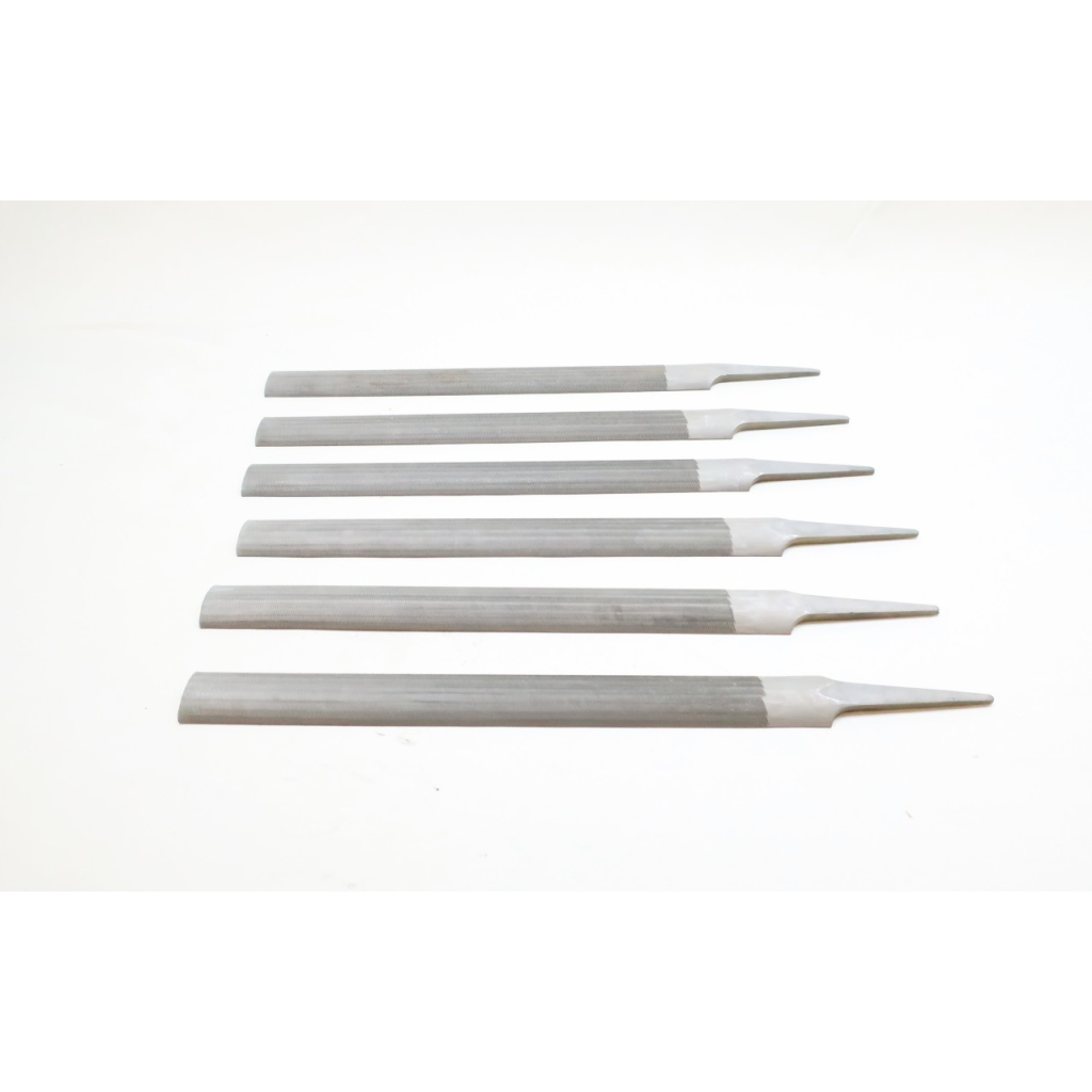 Box Of 6 Nicholson 05158N Half Round Double Cut Smooth File 12in