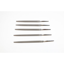 Box Of 5 Nicholson 15991N 3-square Smooth Cut File 6in