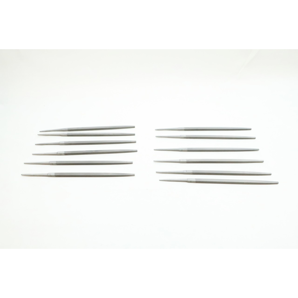 Box Of 12 Nicholson 13033 Square Smooth File 6in