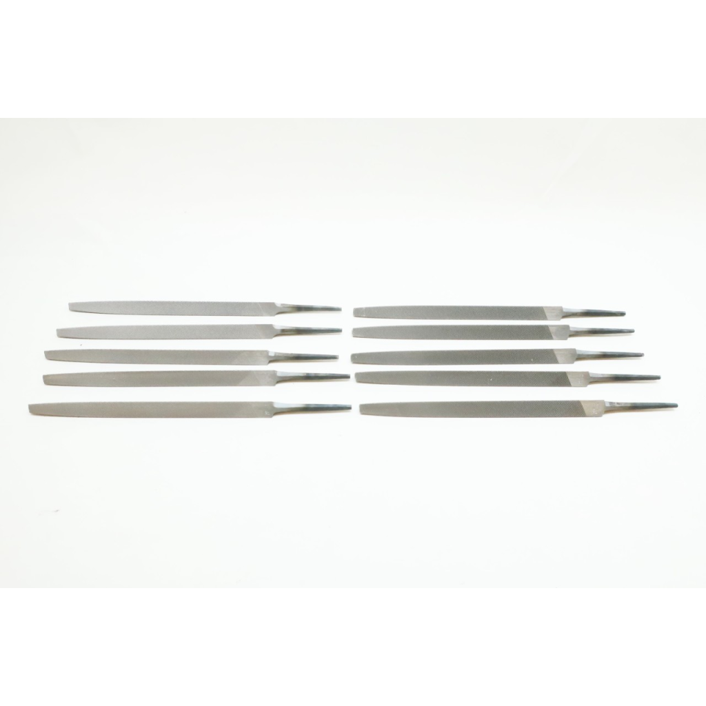 Box Of 10 Nicholson 16036 Three Square Bastard File 8in