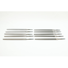 Box Of 10 Nicholson 16036 Three Square Bastard File 8in