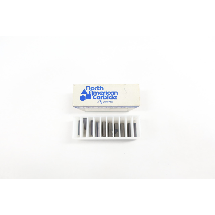 Box Of 9 North American Carbide EK-152-R2Z Carbide Insert