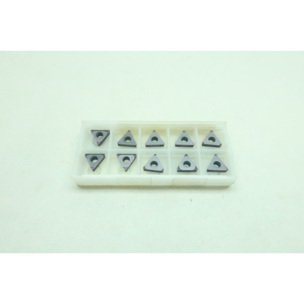 Box Of 10 North American Carbide TCHW130308F/117FT-2 Carbide Insert