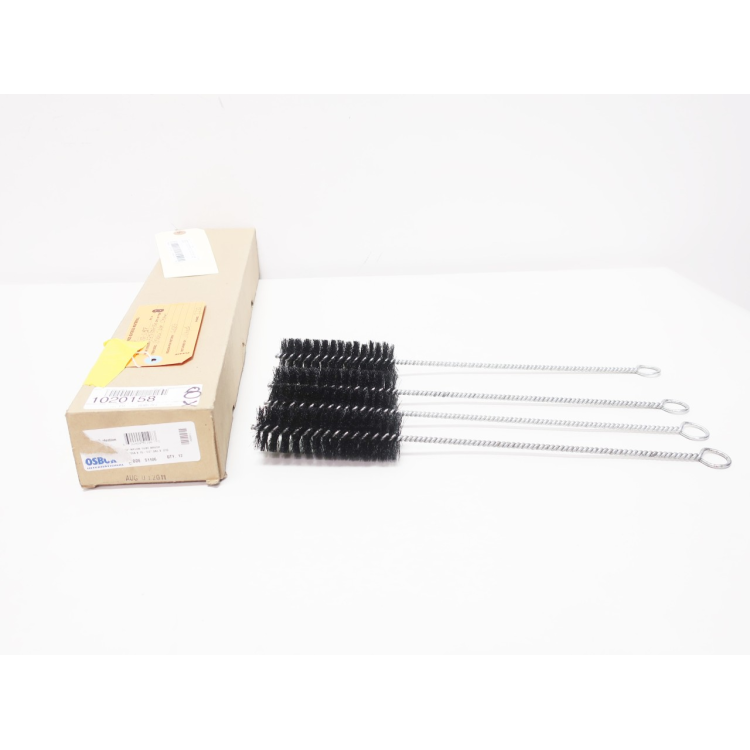 Box Of 4 Osborn 51106 Nylon Tube Spout Brush 1-1/2in X 15-1/2in