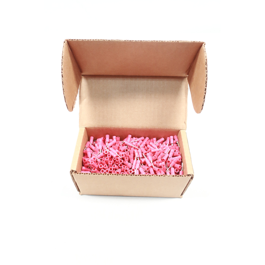 Box Of 1000 Panduit PV18-P4T-M Pressure Terminal Connector