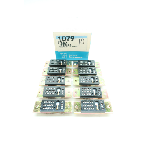 Box Of 10 Potter Brumfield 27E448 Relay Socket