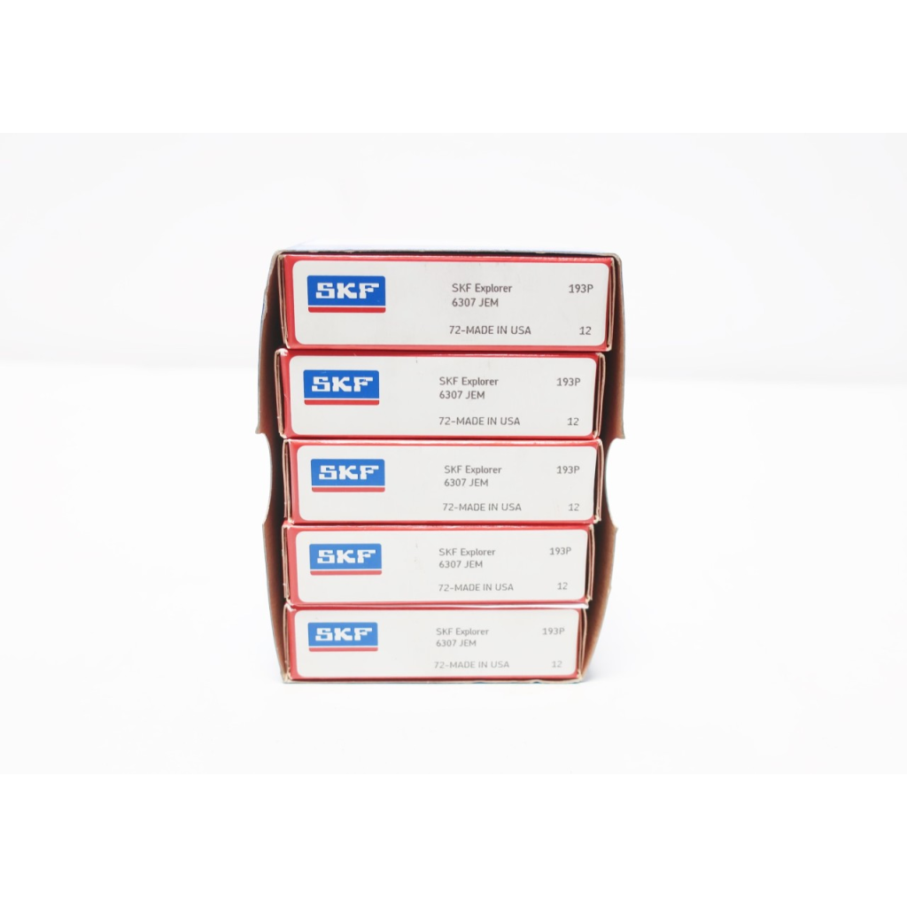 Box Of 5 Skf 6307 JEM 35mm X 80mm X 21mm Ball Bearing