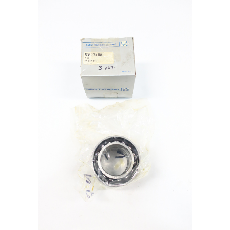 Box Of 3 Snfa EX45 7CE3 TDM Roller Bearing 45mm 75mm 16mm