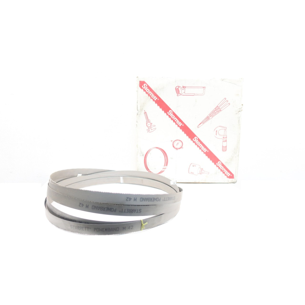 Box Of 2 Starrett 99697-18-10 Saw Blade Powerband M42 18ft 10in