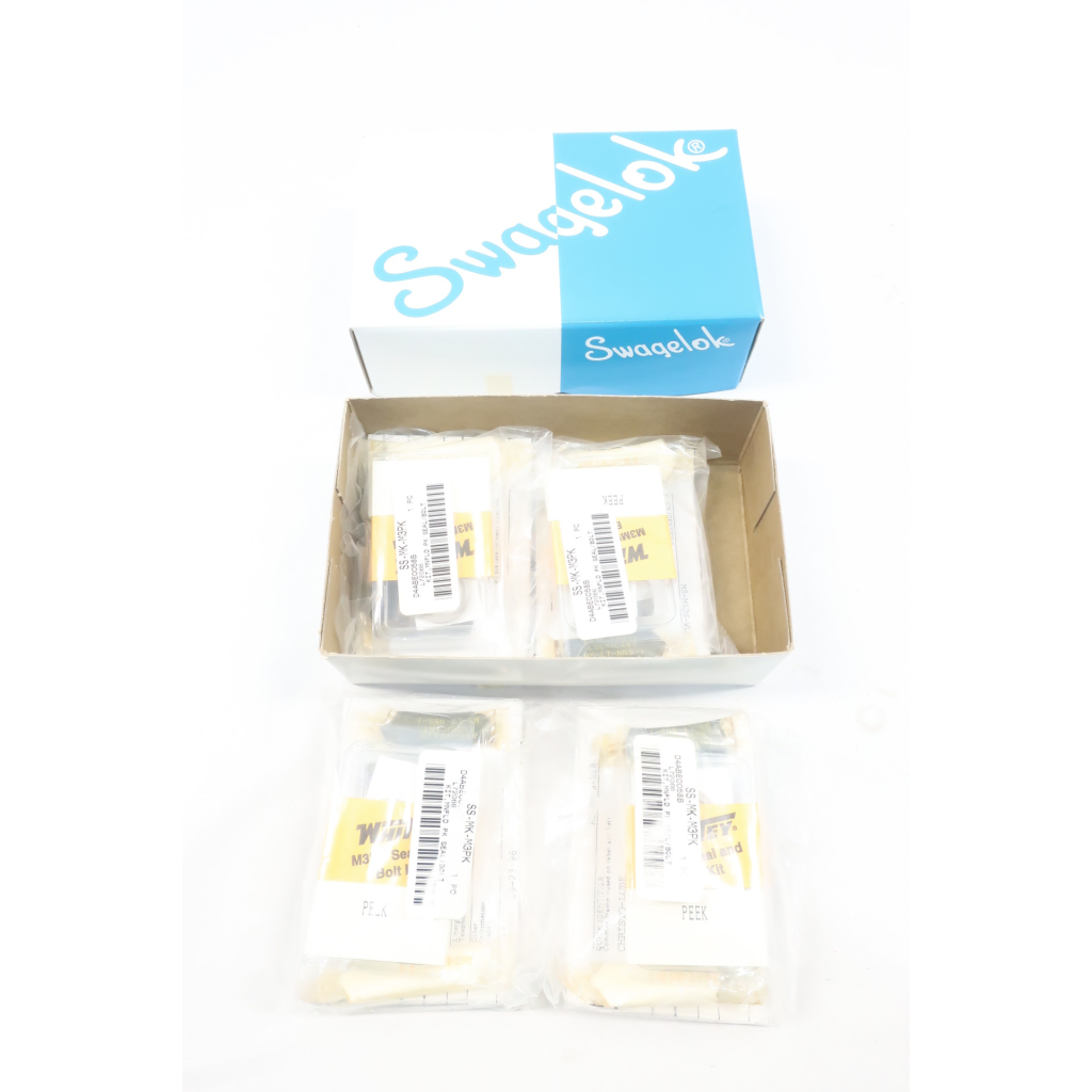 Box Of 4 Swagelok SS-MK-M3PK Seal And Bolt Kit