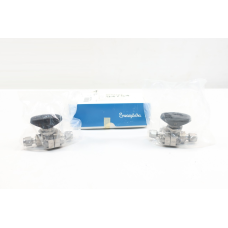 Box Of 2 Swagelok SS-33PS4 Manual Stainless Ball Valve 1/4in