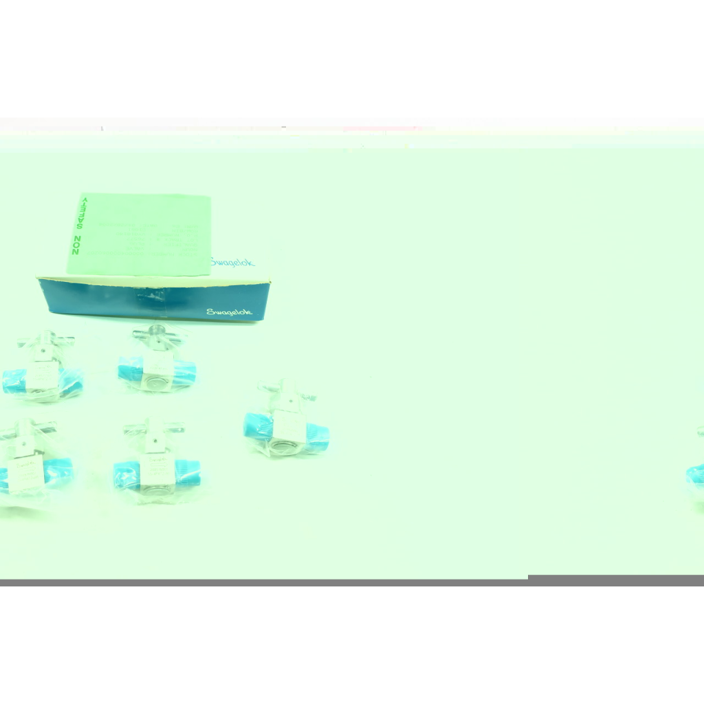 Box Of 5 Swagelok SS-4P4T2-M1 Manual Stainless Plug Valve 1/4in Npt