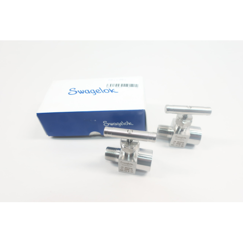 Box Of 2 Swagelok SS-26VM8-F8 Manual Stainless Needle Valve 6000psi 1/2in Npt