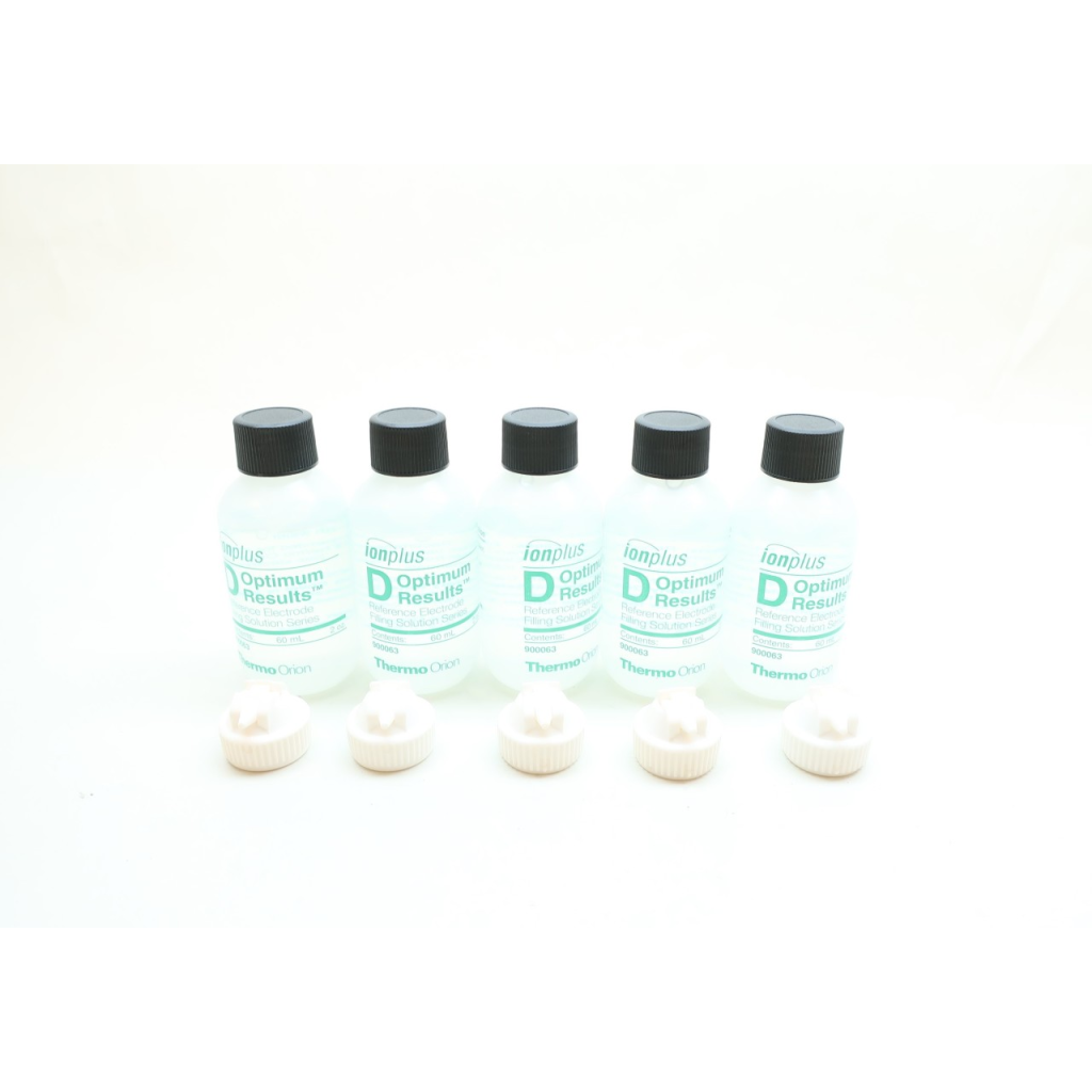 Box Of 5 Thermo Orion 900063 Ionplus Reference Electrode Filling Solution 2oz