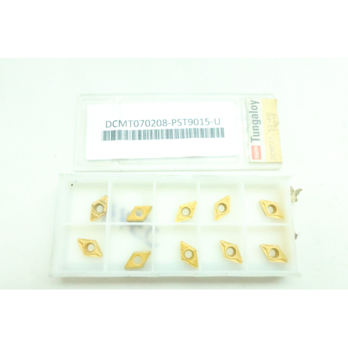 Box Of 10 Tungaloy DCMT070208-PS T9015 Carbide Insert