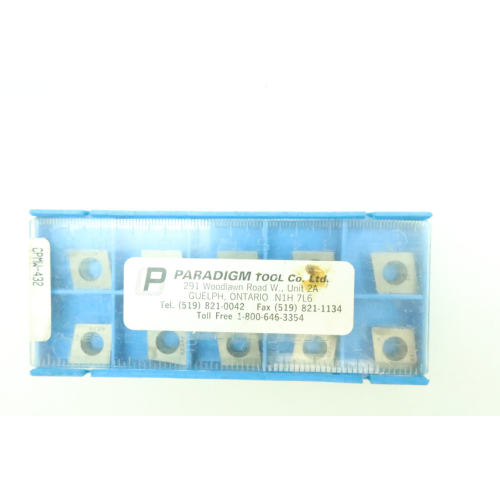 Box Of 10 Valenite CPMW-432 Carbide Insert