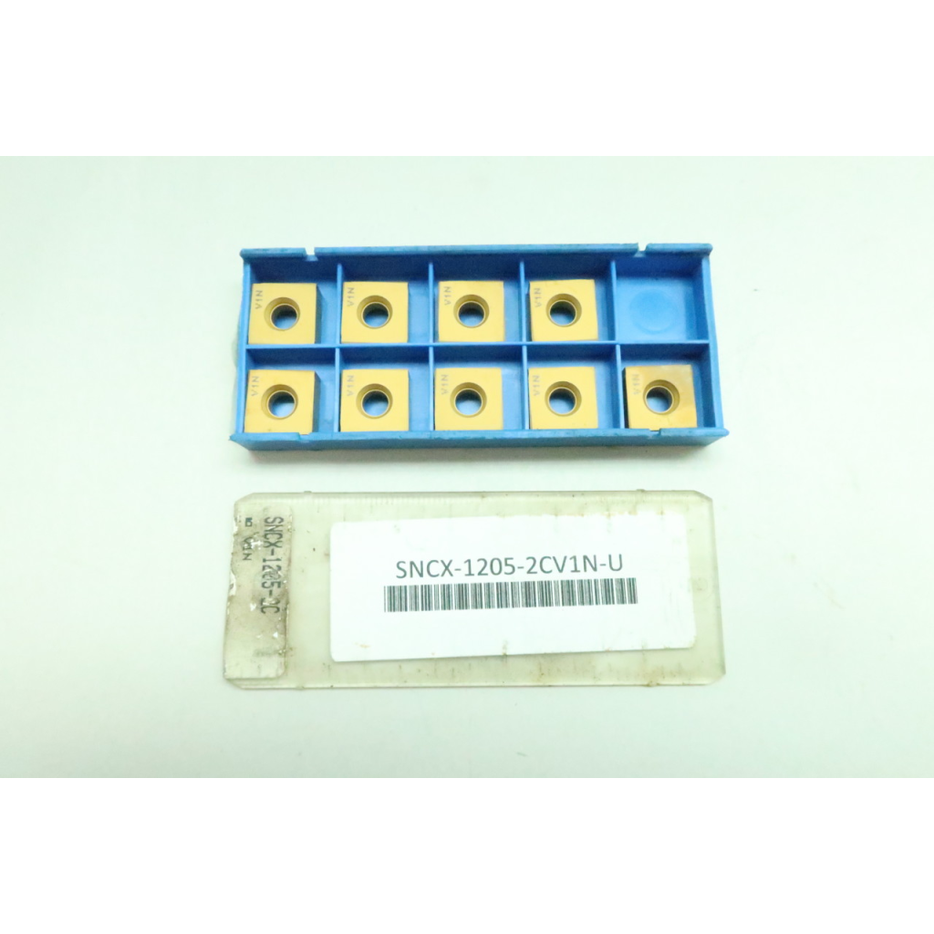Box Of 9 Valenite SNCX-1205-2C V1N Carbide Insert