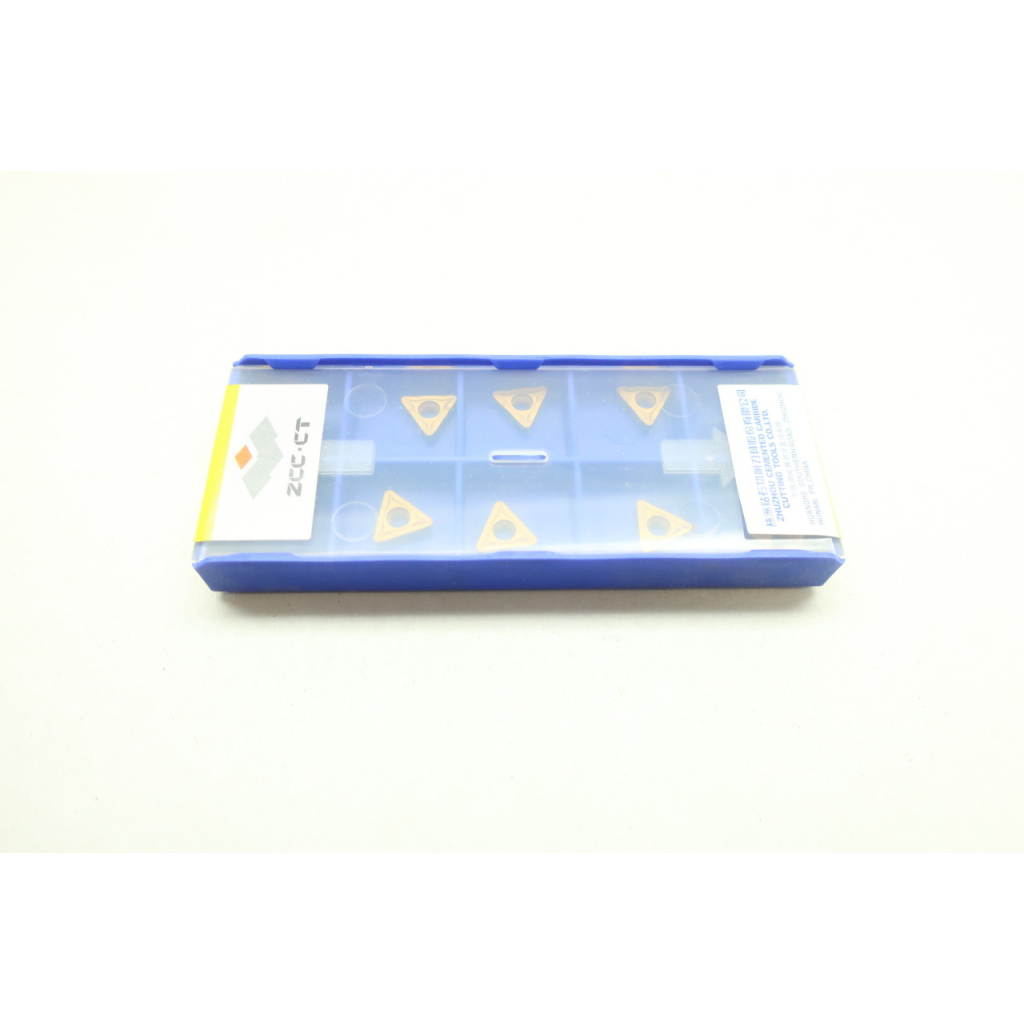 Box Of 10 Zcc-ct YBC151 TCMT110208-HM Carbide Insert