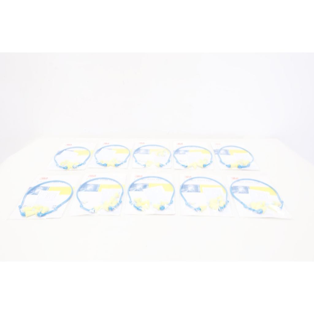 Box Of 10 3m 350-1001 E-a-rflex Banded Ear Plug 25 Decibel