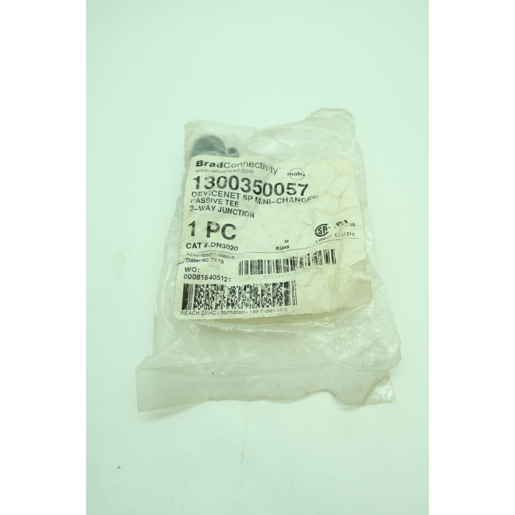 Brad Connectivity Dn3020 Devicenet 5p Mini-change Passive Tee